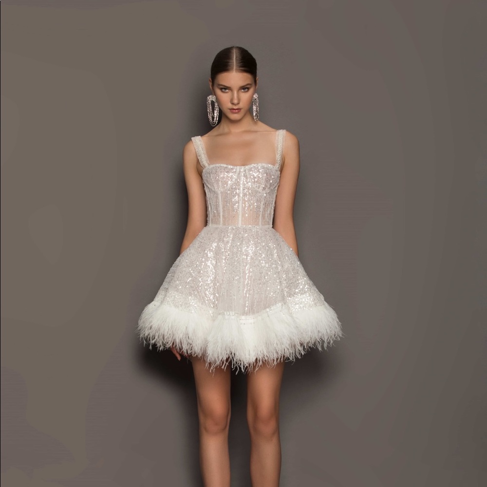 Bronx & Banco Mademoiselle Bridal Mini Dress
